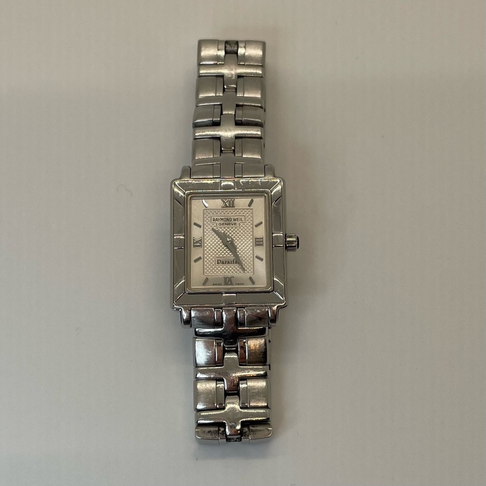 Raymond Weil Ladies Stainless Parsifal Tank Watch